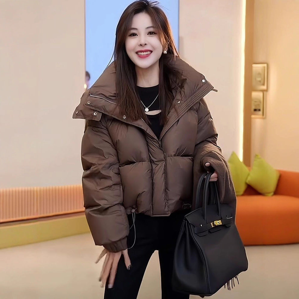 Versatile Loose Thick Bread Down Cotton-padded Jacket